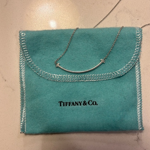 Tiffany & Co. Jewelry - Small Tiffany T Necklace
